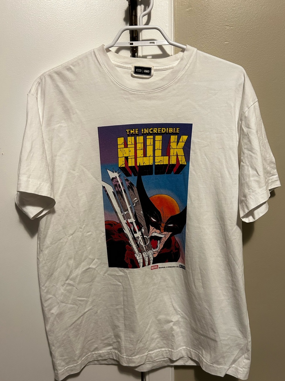 Kith x marvel collab t-shirt